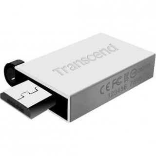 32GB USB2.0-Micro-USB Transcend JetFlash 380 Silver